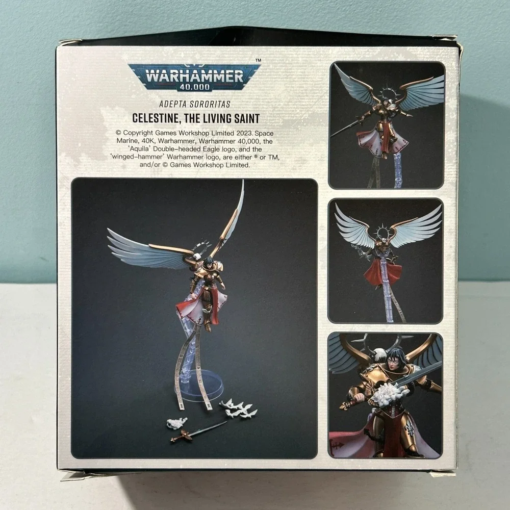 Warhammer 40k Celestine Living Saint Adepta Sororitas JoyToy Figure 1/18 Scale